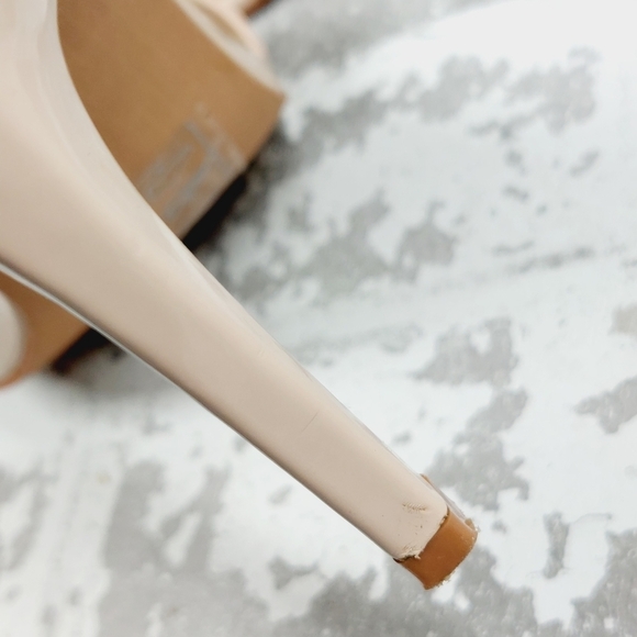 ASOS Cream Buckle Ankle Strap Summer Heeled Sandals O622 - Picture 14 of 16